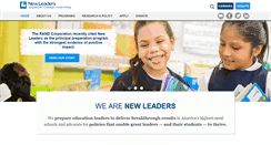 Desktop Screenshot of newleaders.org